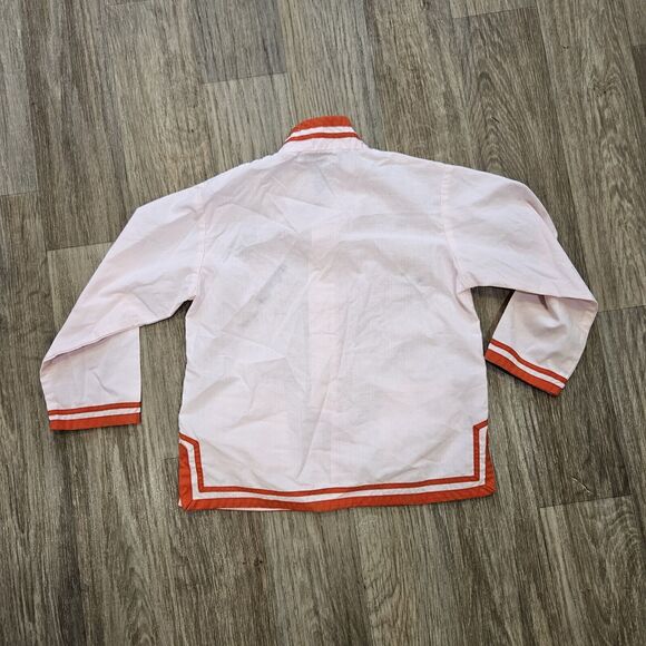 Vtg 60s Plum Blossoms Chinese Shirt Top Kids Girls 6 Asian Pink Red Embroidered - Picture 12 of 12